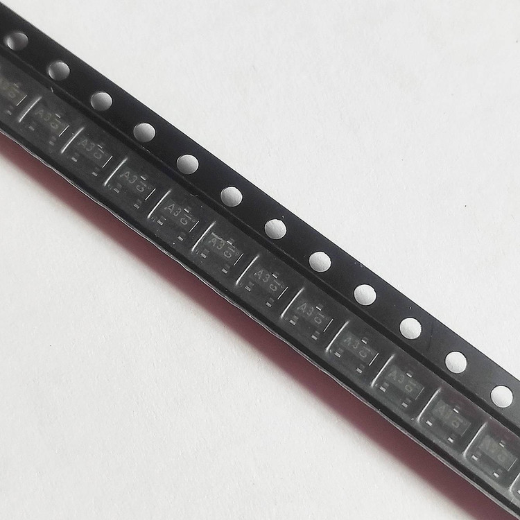 ترانزیستور NPN مدل BC817-40LT1G برند onsemi، ولتاژ 45 ولت، جریان 500 میلیآمپر