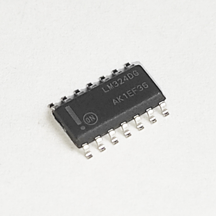 آپامپ چهارکاناله عمومی LM324DG برند onsemi