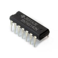 آی‌سی منطقی SN74S140N برند Texas Instruments شامل 2 گیت NAND چهارورودی با درایور خط 50 اهم