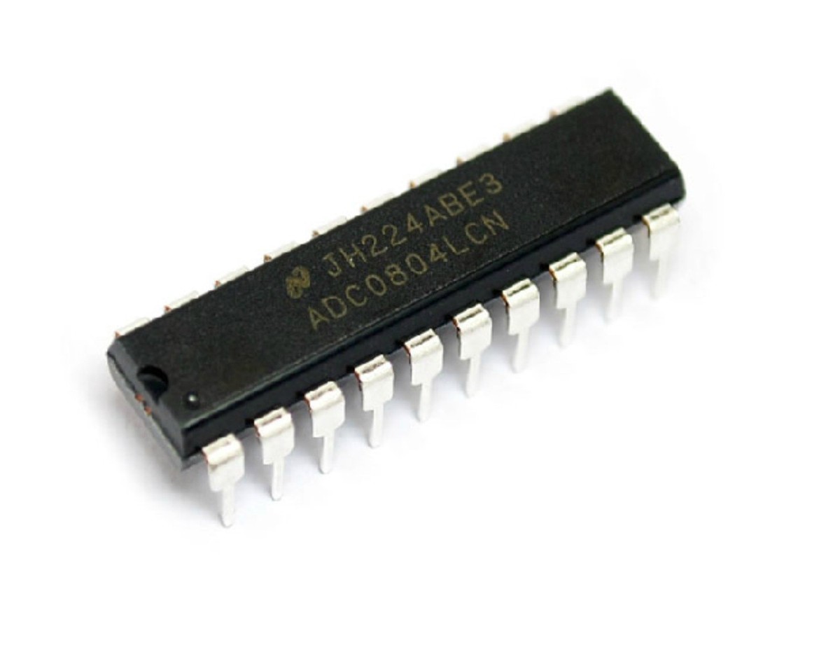 مبدل آنالوگ به دیجیتال 8 بیتی مدل ADC0804LCN