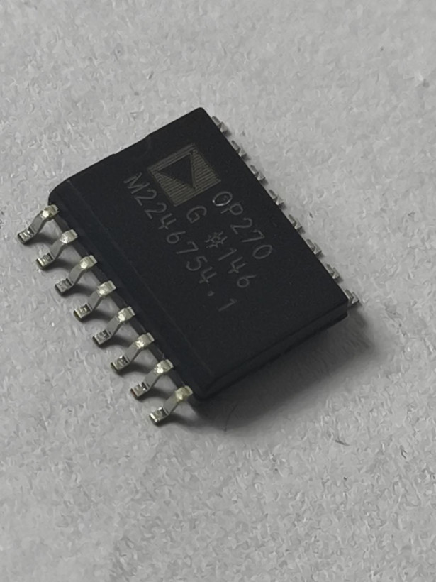 آیسی آپامپ دوکاناله دقیق و کمنویز OP270GSZ برند Analog Devices، پکیج SOIC-8